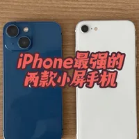 苹果性能最强的两款小屏手机#手机数码 #iphone对比 #iPhone13mini #iPhonese3