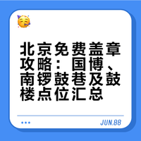 北京盖章漫游｜国博+南锣荣耀盖章打卡记