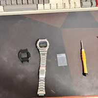 卡西欧表耳断裂 在家自己修好了