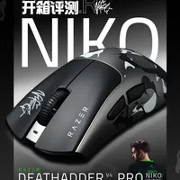 感受炽热|雷蛇炼狱蝰蛇V4Pro Niko联名款鼠标开箱。
以“火沙鹰