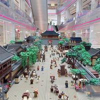 全球最大 26.5米乐高版《清明上河图》空降上海