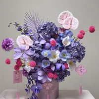 2位数搞定 diy年宵花大抱抱桶？？？