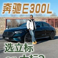 立标or大标？奔驰E300L应该这么选！
#奔驰#奔驰E#奔驰E300L