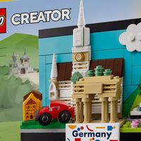 乐高 创意百变 40954 德国明信片 速组评测