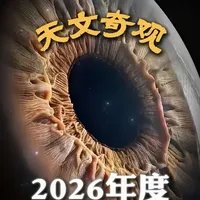 2026天空彻底疯了！7场奇观扎堆：元宵血月、世纪日全食、平安夜超级月亮。错过再等百年！#天文奇观 #超级月亮 #宇宙 #天文