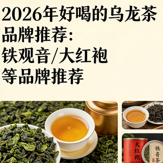 2026年好喝的乌龙茶品牌推荐：铁观音/大红袍等品牌推荐