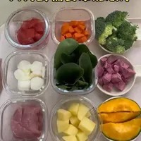 六月龄宝宝第一个月辅食添加顺序，超详细的制作教程来咯，新手爸妈直接抄作业#小月龄辅食#6月龄宝宝辅食#辅食教程#辅食添加#秋田满满米粉