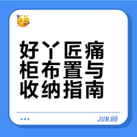 收纳系列 |粉粉嫩嫩的痛柜终于布置完成啦✌️