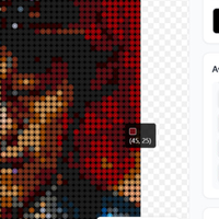 DIY拼出来的油画-佬玩乐高积木像素画吗-积木拼豆-看看有没有人玩