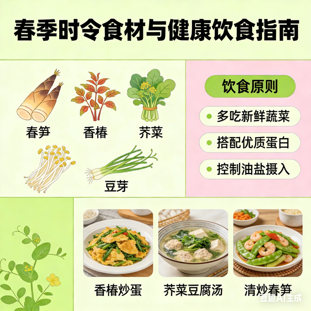 春季时令食材与健康饮食