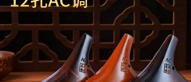 新手到专业一步到位！西子龙韵12孔AC陶笛推荐