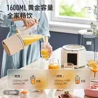 可以让你多睡俩小时的破壁机，他这个声音非常非常小哈，再加上这个隔音罩，打出来的豆浆啊米糊不用过滤哈就特别细腻，有一键预约和一键高温清洗的功能。
#破壁机 #豆浆机 #料理机 #好物推荐 #居家好物