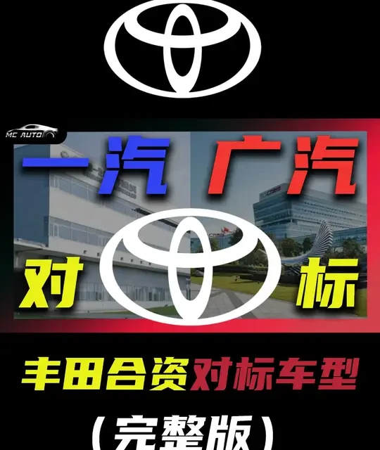 视频详解 丰田合资 一车两卖！！ #丰田 #一汽丰田 #广汽丰田 #合资车型 #丰田合资对比
