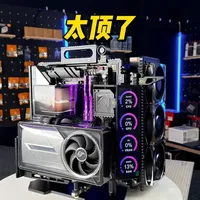 质感太顶了!未来马赫SF-A二代实机分享~ #diy电脑 #电脑 #steam游戏 #科技数码 #好物推荐🔥