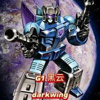 #模型 #儿时记忆 #变形金刚 
G1变形金刚 隐者战士系列 能量战士·黑云