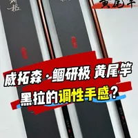 鱼竿测评：威拓森鲴研极，专为黄尾而生的“并继级”手感竿！
