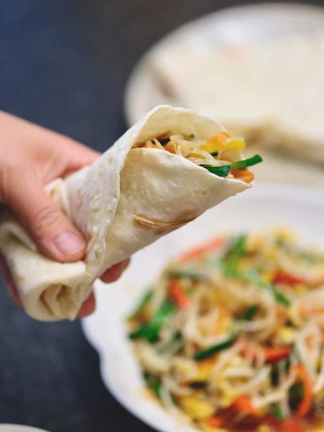 一口彩虹春饼，把春天卷进生活里