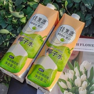 7-ELEVEN711椰子水香水100%椰子汁便利店同款椰青饮料泰国椰轻说420ml*3