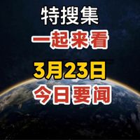 3月23日特搜集今日新闻摘要,一起来看再忙也要看完 #新闻早报 #今日要闻 #今日头条 #每日热点 #特搜集