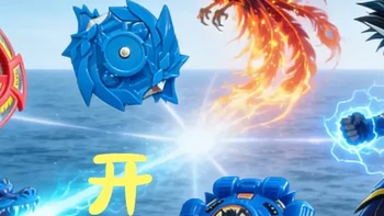 战斗王陀螺开箱第六期，旋翼飞凤，逆天雷神，东海龙王 中古玩具战斗王初代陀螺开箱组装，共三款陀螺，旋翼飞凤，逆天雷神，东海龙王，最后部分有试玩。#陀螺 #战斗王 #奥迪双钻 #开箱vlog #中古玩具