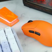 焰影橙真香组合！雷柏VT3s+P5PLUS，颜值性能双在线桌搭电竞利器