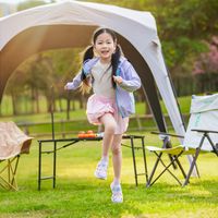 周末户外露营🏕️~又到了穿凉鞋的季节啦！