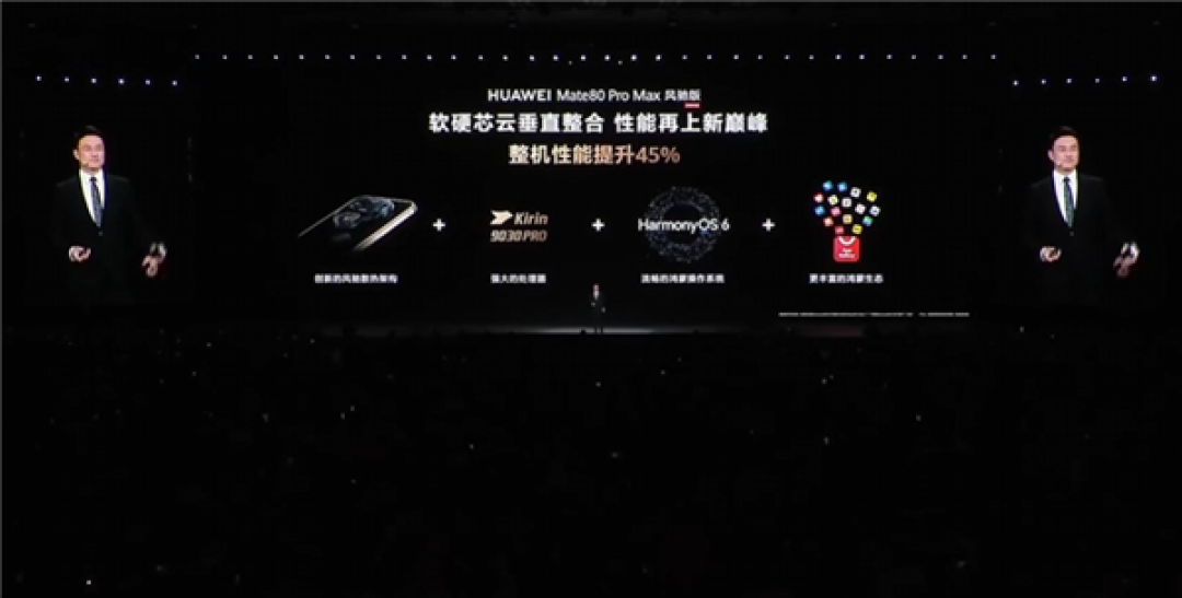 8499元起 华为首款风冷散热手机!华为Mate 80 Pro Max风驰版发布:榨干麒麟芯 性能提升45%