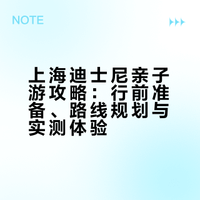 上海迪斯尼（亲子篇）附路线