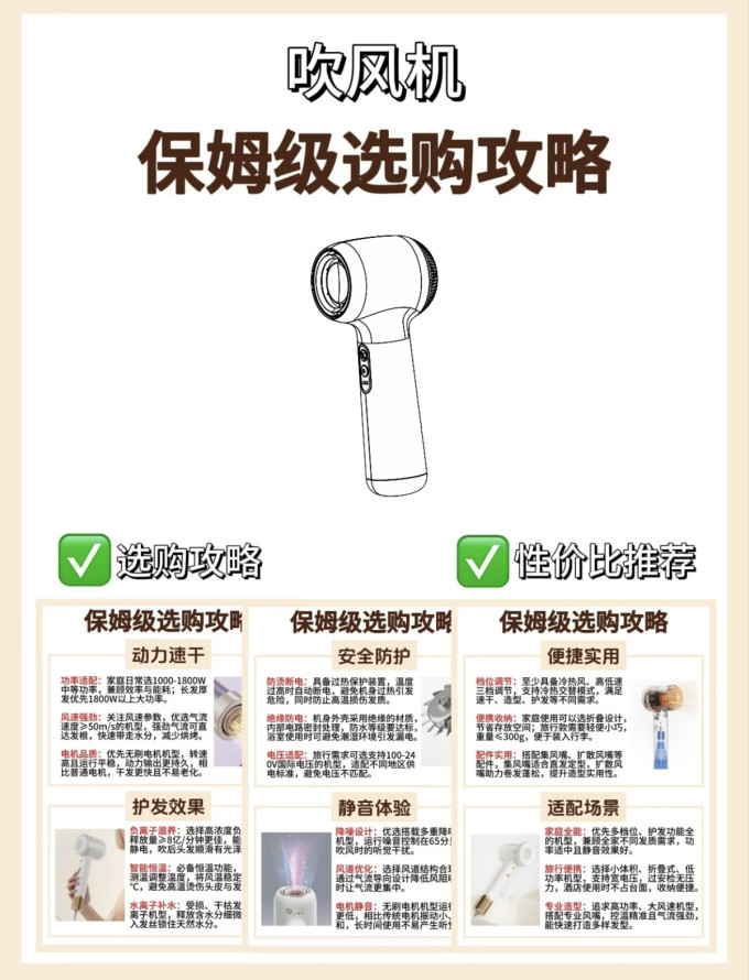 美发小家电
