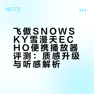 飞傲SNOWSKY雪漫天ECHO便携播放器评测：质感升级与听感解析