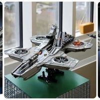 乐高全新漫威76354神盾局天空母舰公布了！看看差别大不大？？