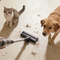养猫家庭大作战：满屋飞毛，2026吸尘器和扫地机到低选哪个？