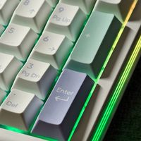 拼图的最后一块，大配列+静音轴，这款键盘你喜欢吗？