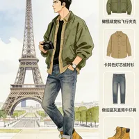 搭配示范｜男士穿搭｜型男养成｜复古工装