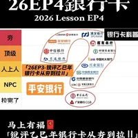 26年EP4-锐评乙巳年银行卡从夯到拉Ⅱ:平安银行 26年EP3-锐评乙巳年银行卡从夯到拉Ⅱ
平安银行是夯是拉?
祝福26年的你马上有福、马上有财🧧
#平安银行 #平安银行信用卡 #从夯到拉 #支付优化 #银行卡