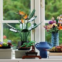 乐高玩家把水培、生态瓶搬进Ideas，植物系列要玩出新高度？！