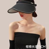 夏日防晒封神｜颗里屁屁帽，空顶大檐焊在脸上的安全感☀️