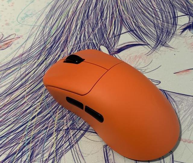 雷柏VT3s焰影橙 原生双8K无线鼠标开箱分享