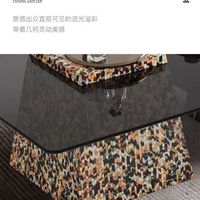 DDC意式极简钢化玻璃茶几｜小户型客厅封神款✨