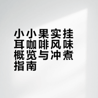 好物分享|小小果实的挂耳咖啡☕