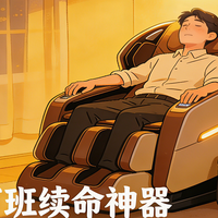 按摩椅推荐 篇零：打工人下班续命神器！迪斯按摩椅亲测，在家实现按摩自由太香了