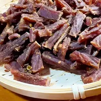 健康小零食,自制猪肉干,自己做的好吃又放心#健康饮食 #自制肉干#美食制作分享 #健康养生