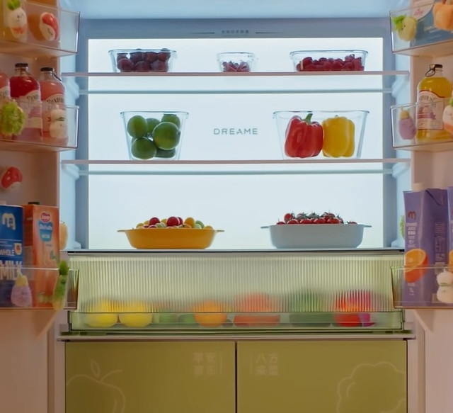 厨房里的快乐源泉！追觅多巴胺冰箱太治愈了