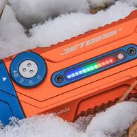厉害了JETBeam E28把泛光、远射、激光、紫外、氛围灯全塞进去了