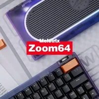 Meletrix Zoom64客制化套件果然还是太权威了,可玩性这一块确实优越,无论是磁轴还是机械轴都能驾驭,搭配这套即将发售的白春键帽,这谁能不爱呢#Zoom64混元 #春和景明键帽 #MELETRIX #wooting