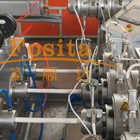 富顺达一出四PVC管材生产线技术解析：锥形双螺杆+模流