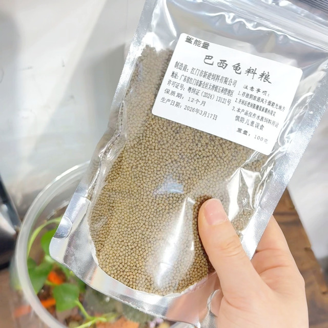 一粮喂全家龟！这饲料让我巴西龟草龟都抢食