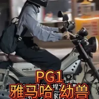 雅马哈自己的幼兽,pg1 #越野 #摩托车 #雅马哈 #本田 #乔丹