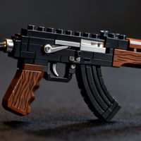 小鲁班AKM积木枪：高还原度值得称赞，还是高难度劝退玩家？