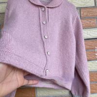 手织羊绒｜粉色开衫🧶（附编织过程）